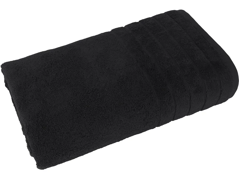 Badehandtuch SIERRA 100x150cm schwarz