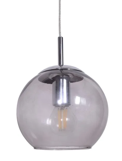 Nordic Lighting - Globi Ø15 - Fönsterlampa - Krom/rökfärgad