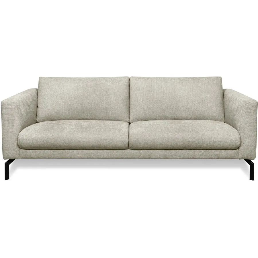 Sofa Gomero Ohne Stoff hellgrau B 216 T 93 cm
