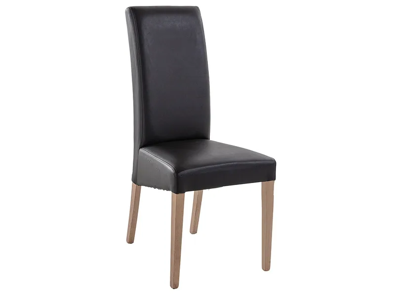 Stuhl BOSTON Synthetisches Leder schwarz