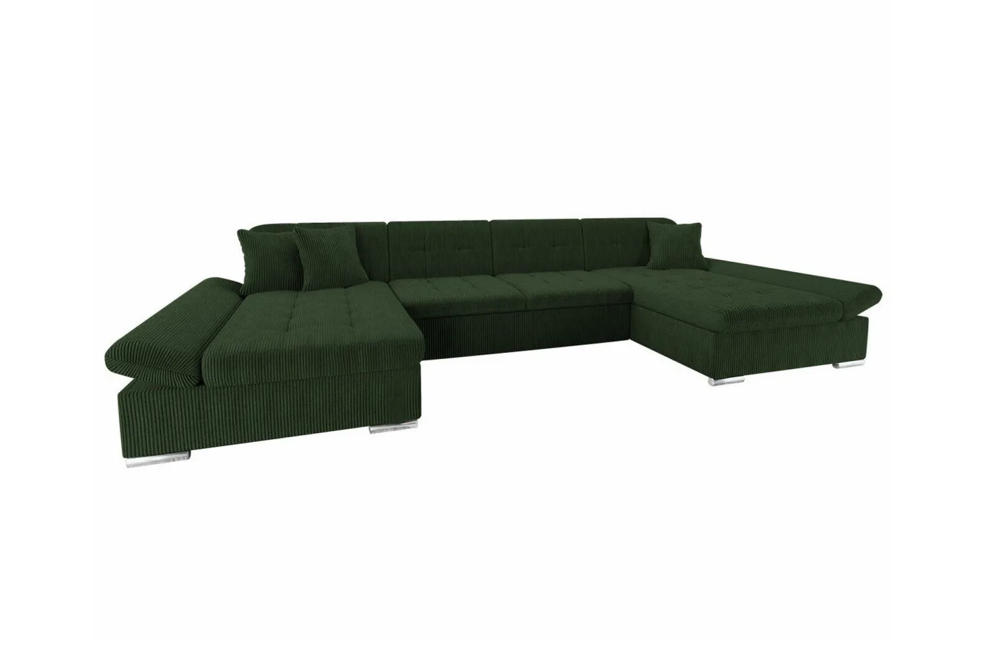 Kintore 4-sits Hörnbäddsoffa Dark green -