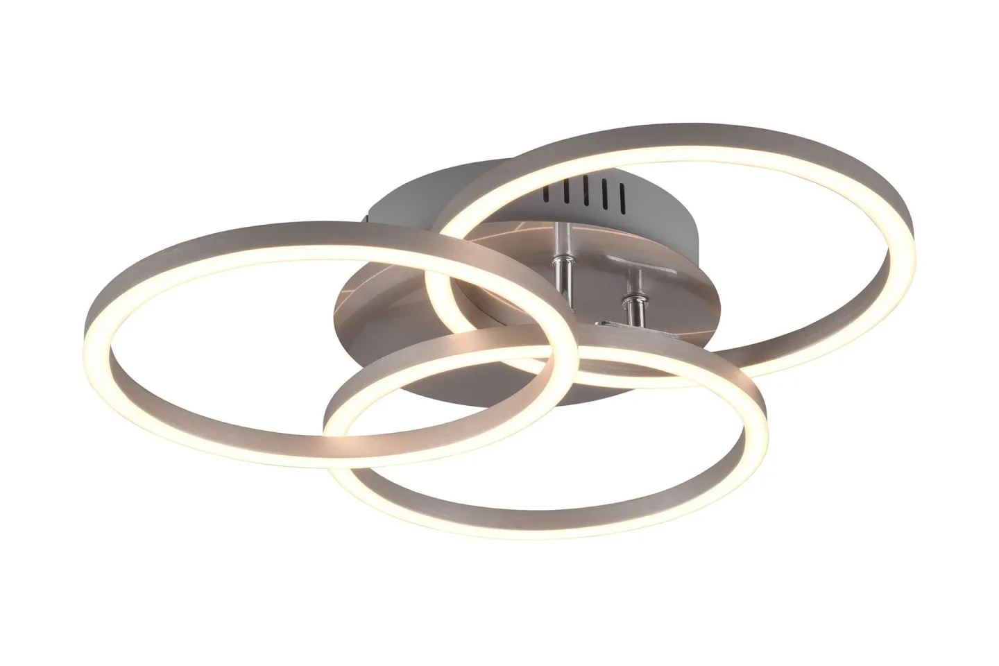 Circle LED Plafond borstad stål - Stål