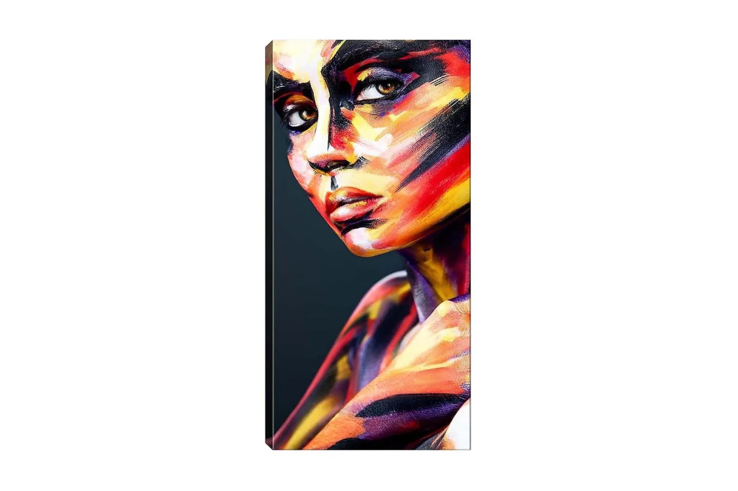 Canvastavla DKY People Flerfärgad - 50x120 cm