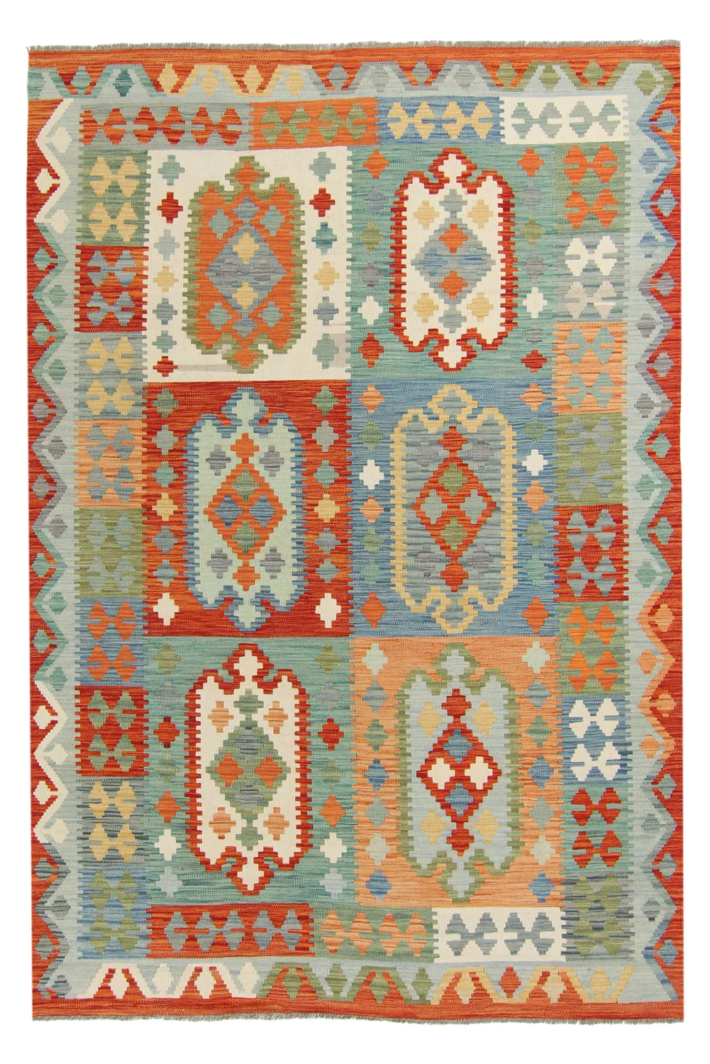 Orientalsk kelimteppe 241 x 167 cm (Størrelse: 241 x 167 cm)