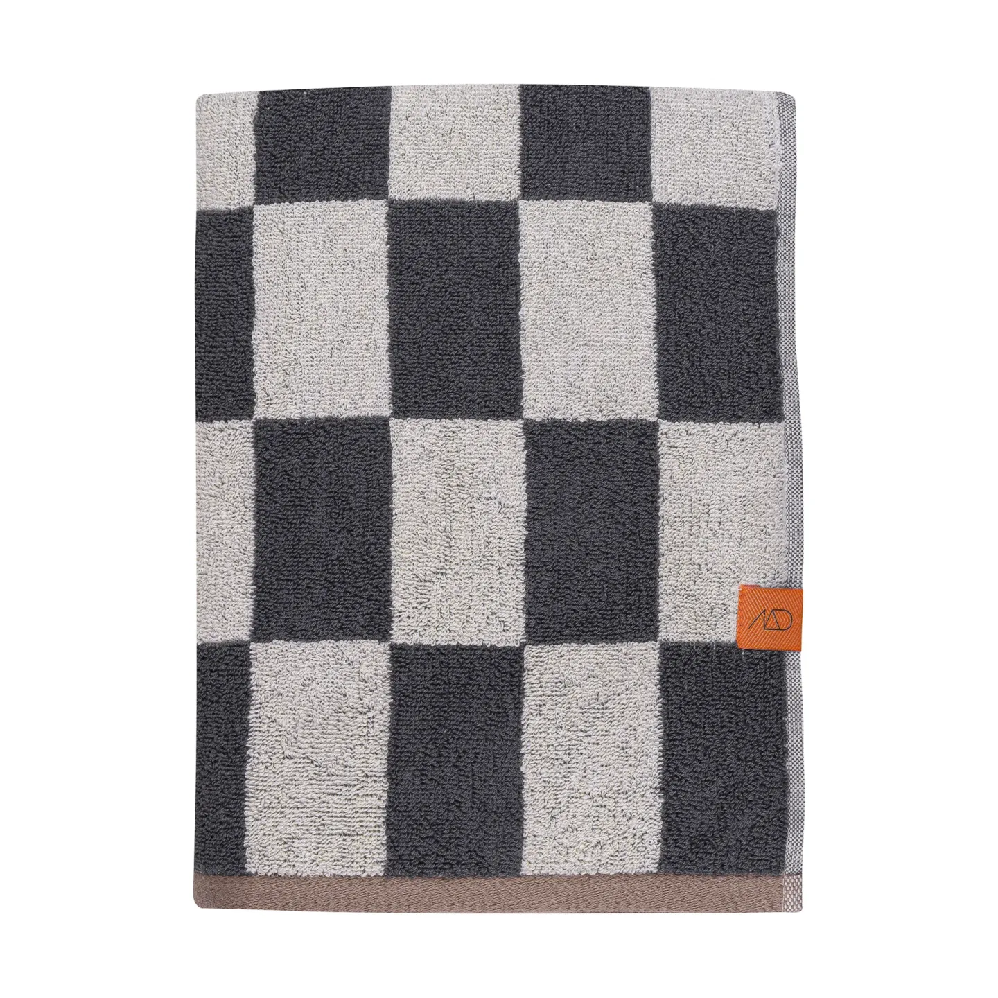 Mette Ditmer Retro handduk Dark grey, 70x133 cm