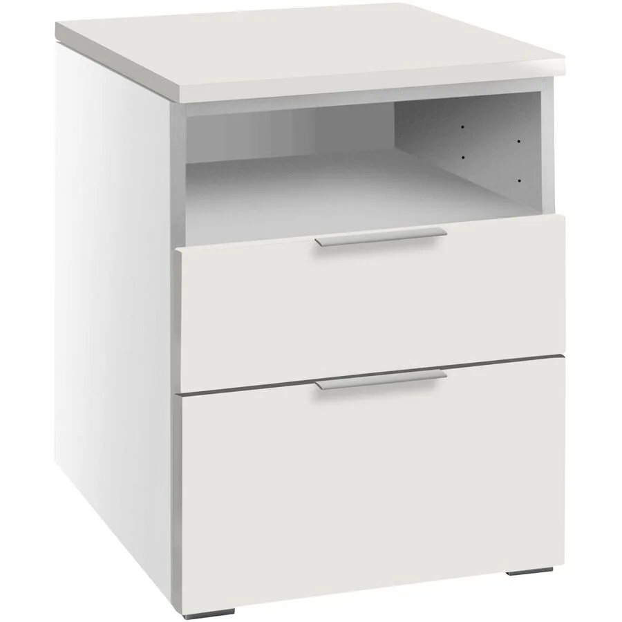 Hasena Nachttisch Reinhold Weiss MDF 45 cm