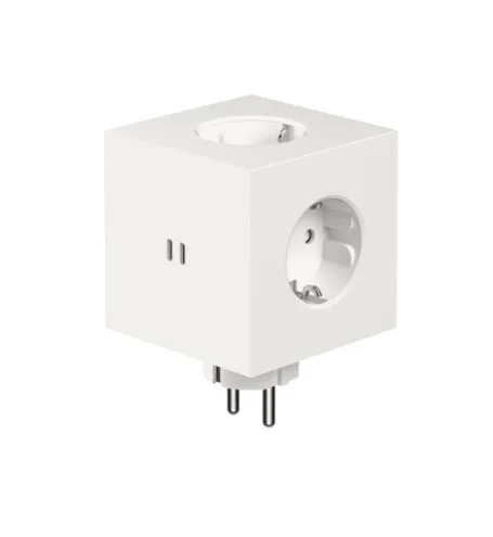 Avolt - Square 2 Socket extender with 30W Dual USBC, Martinelli Luce edition - Tillbehör - Vit
