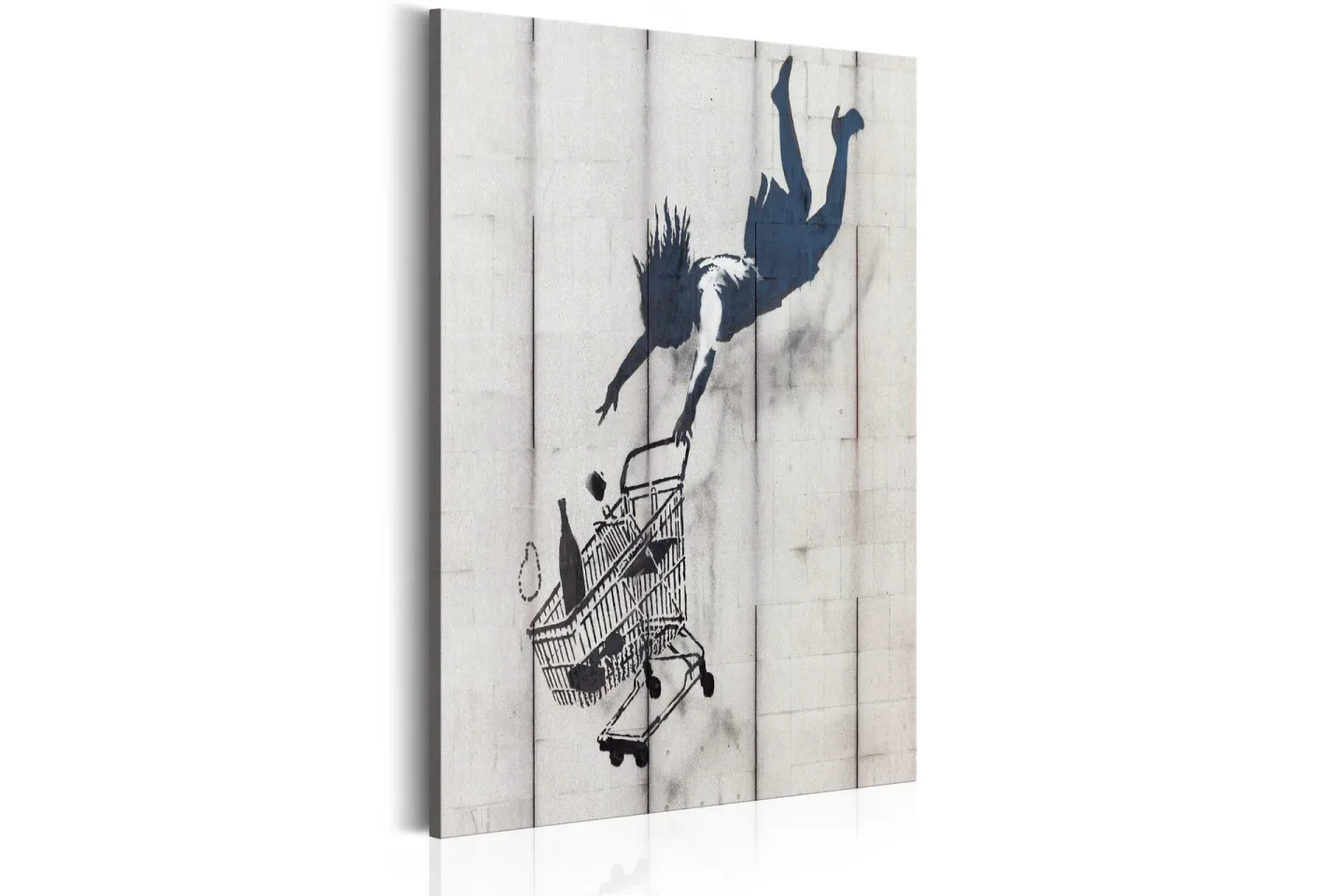 Tavla Shop Til You Drop By Banksy 80x120 cm -
