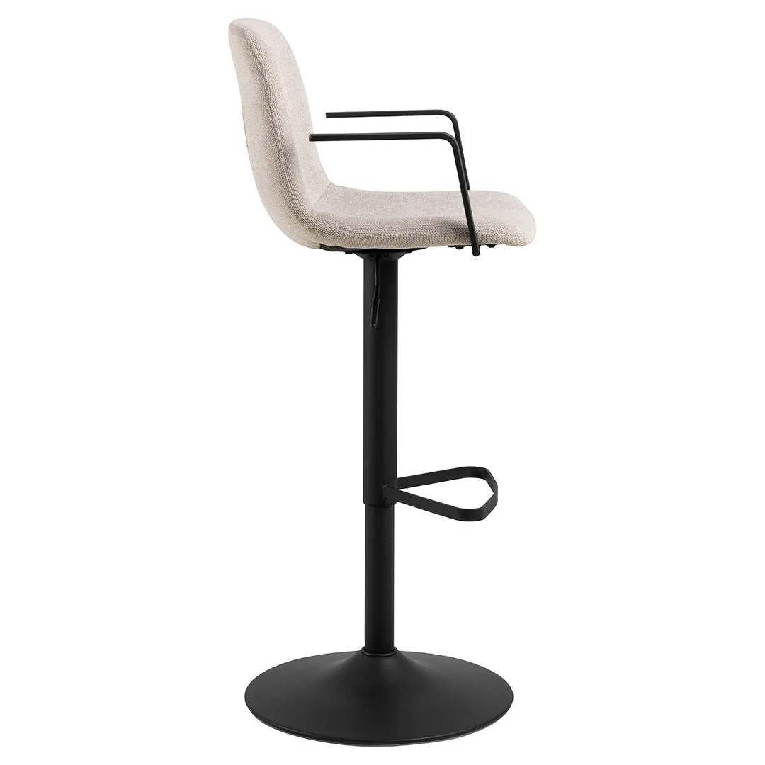 Pablo Barhocker Stoff beige.