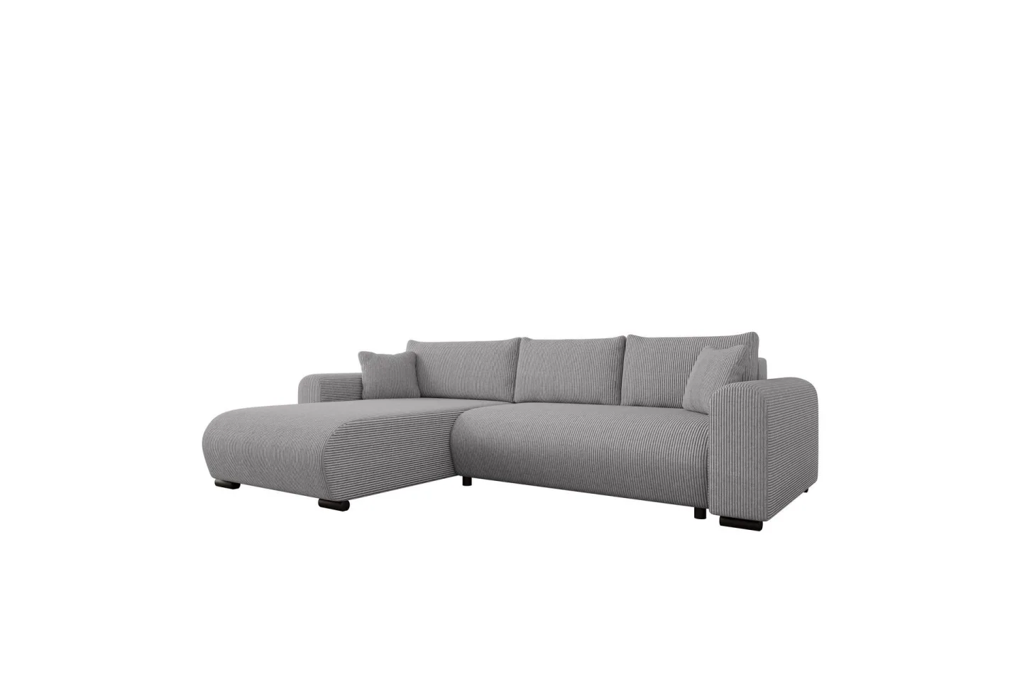 Handda Bäddsoffa med Divan 3-sits i Manchester - Grå