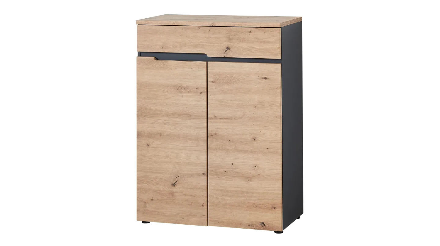 Schuhschrank mit Schublade Artisan Eiche 80 x 107 cm - MEMPHIS