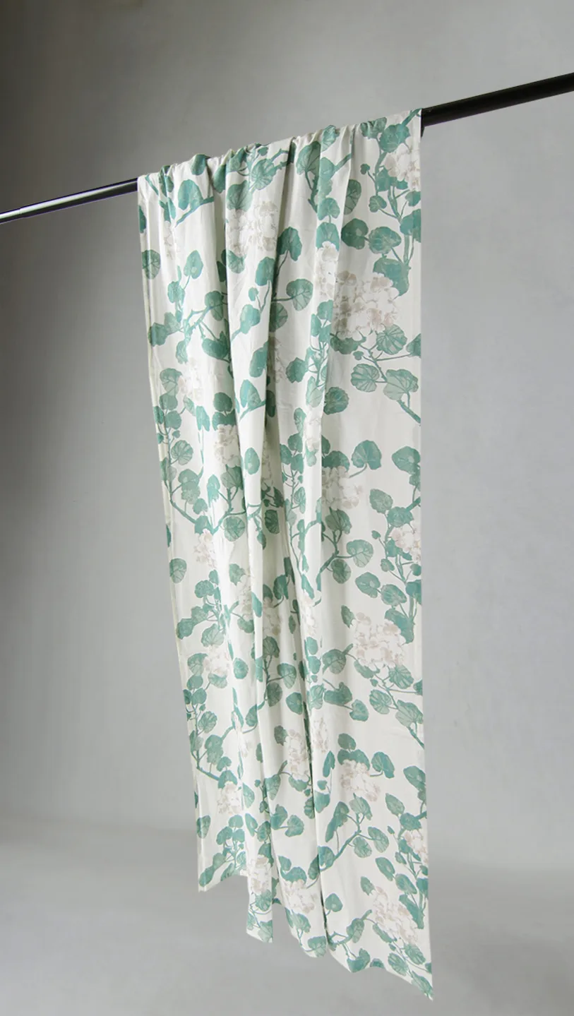 Gardiner - Bomullsgardin Amara (beige) (Størrelse: 140 x 300 cm)