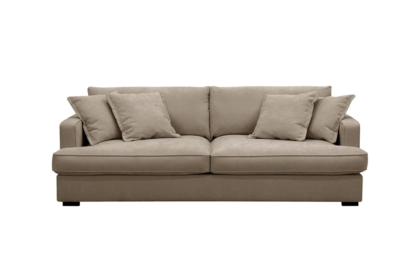 Rossita Lyx 2,5-sits Extra djup Soffa i Tyg - Brun