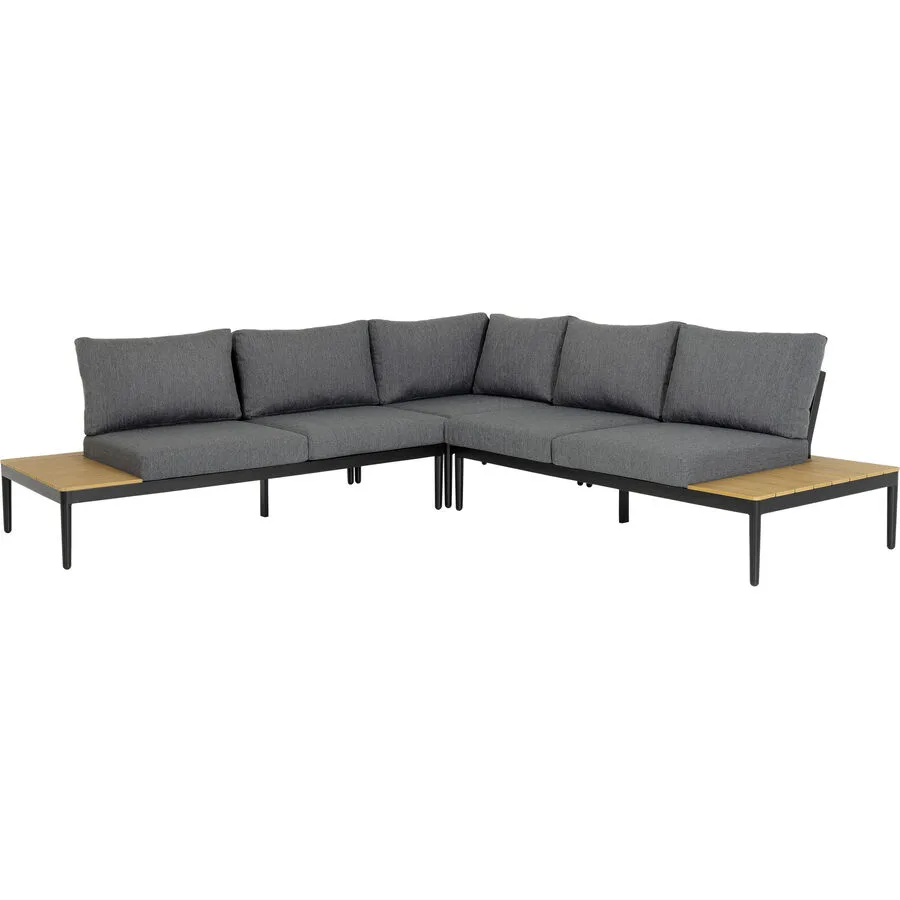 Gartenlounge Florida Anthrazit Aluminium 6 B 246.5 cm T 246.5 cm