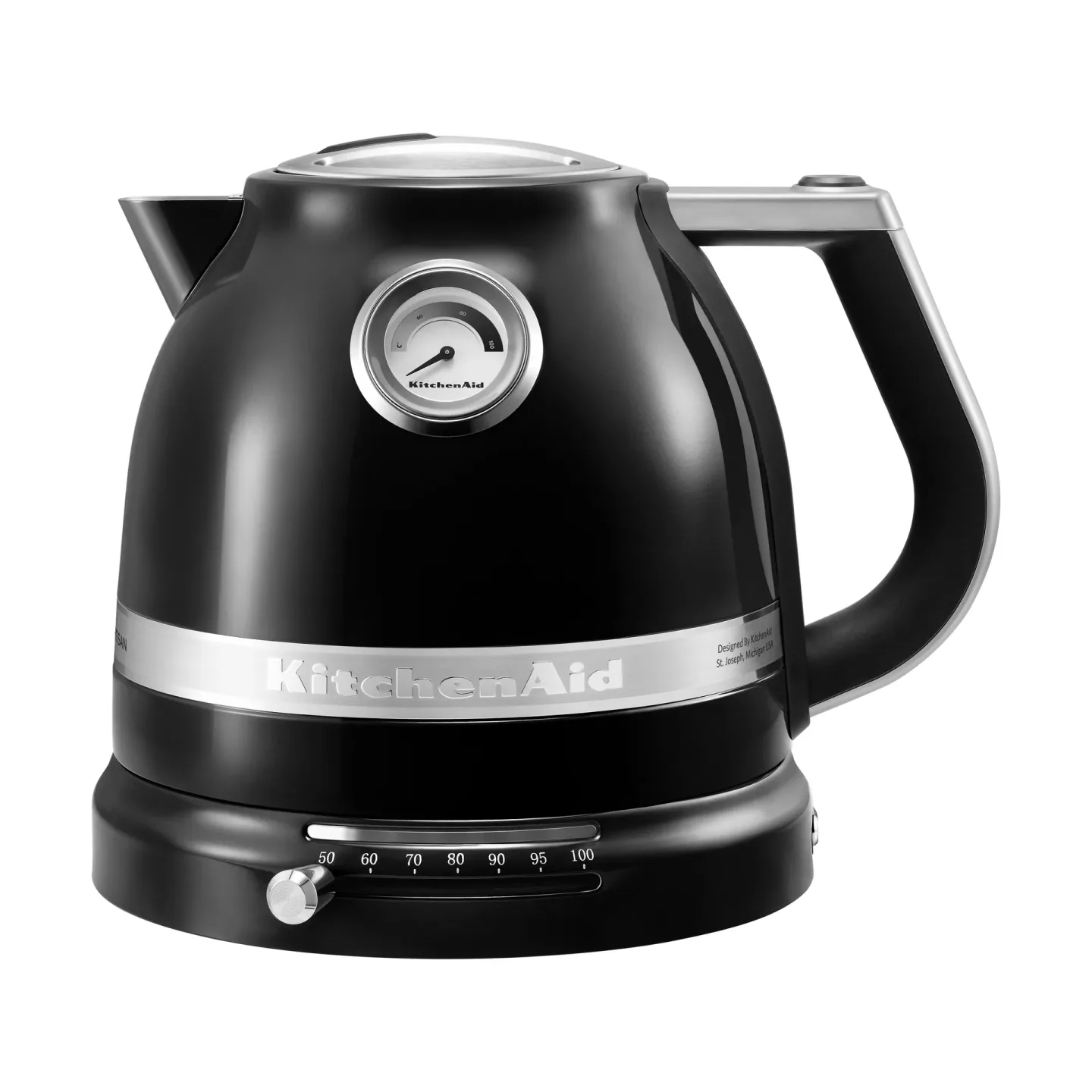 KitchenAid Artisan Wasserkocher mit variabler Temperatur 1,5 l Schwarz