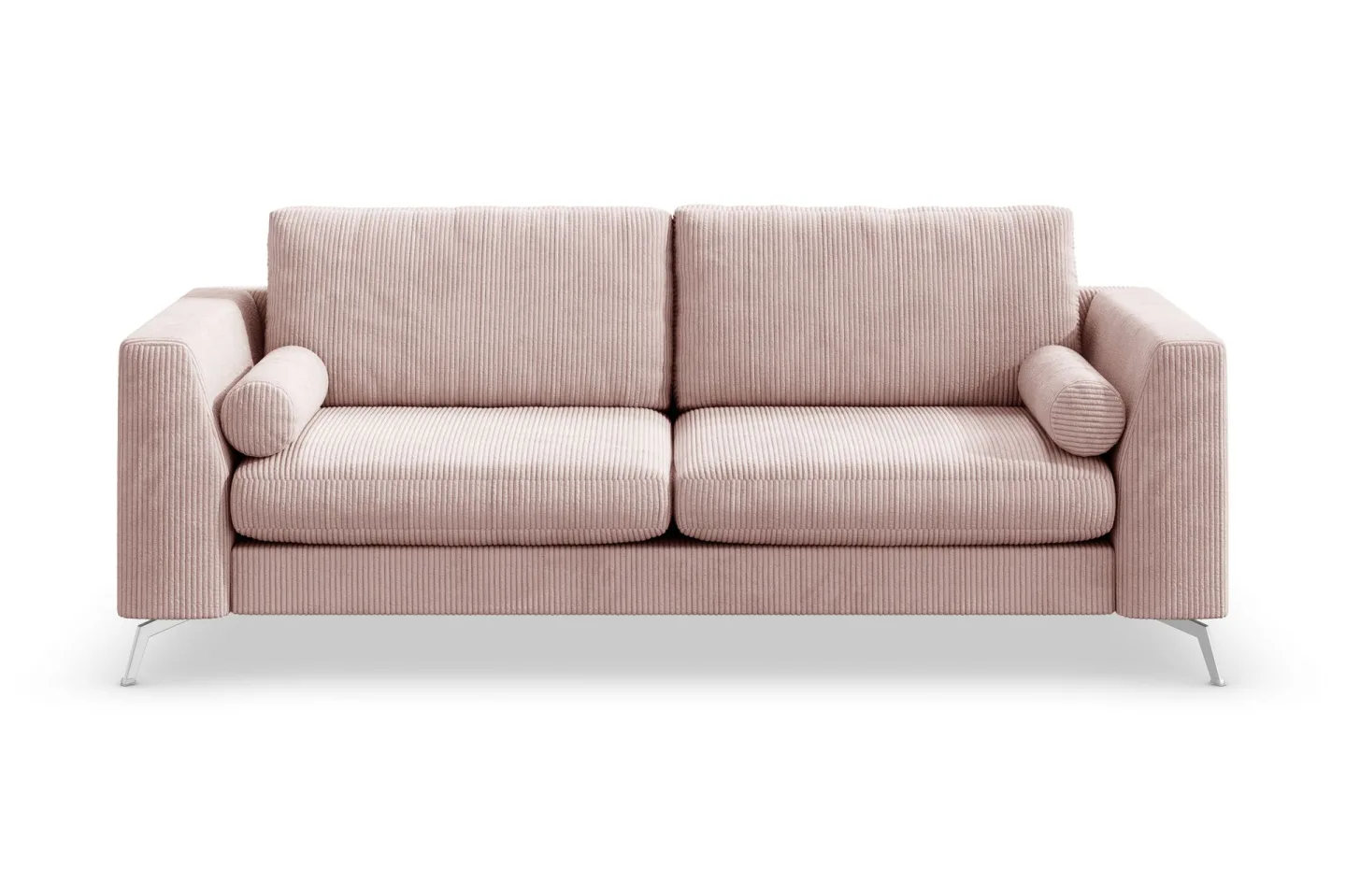 Ocean Lyx 3-sits Manchestersoffa - Rosa