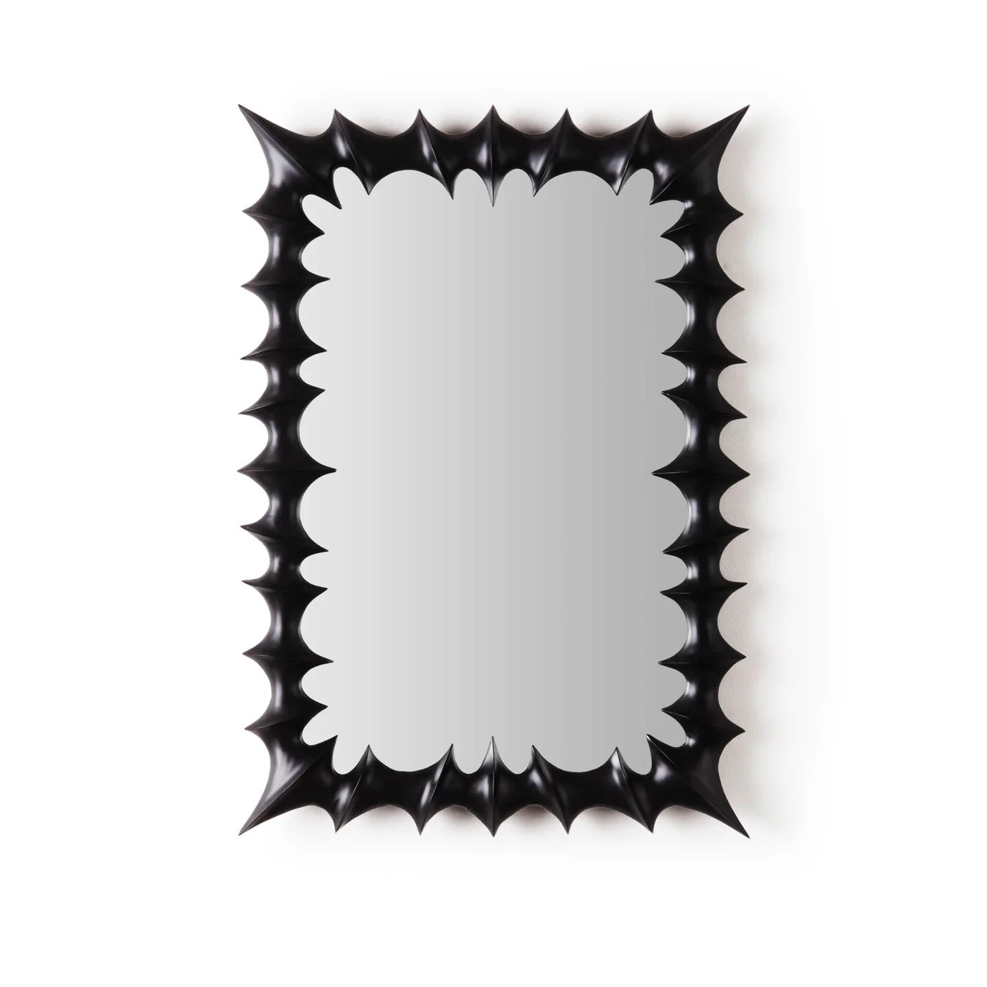 Dusty Deco - Brutalist Mirror Small - Väggspeglar - Edin & Lina Kjellvertz - Svart
