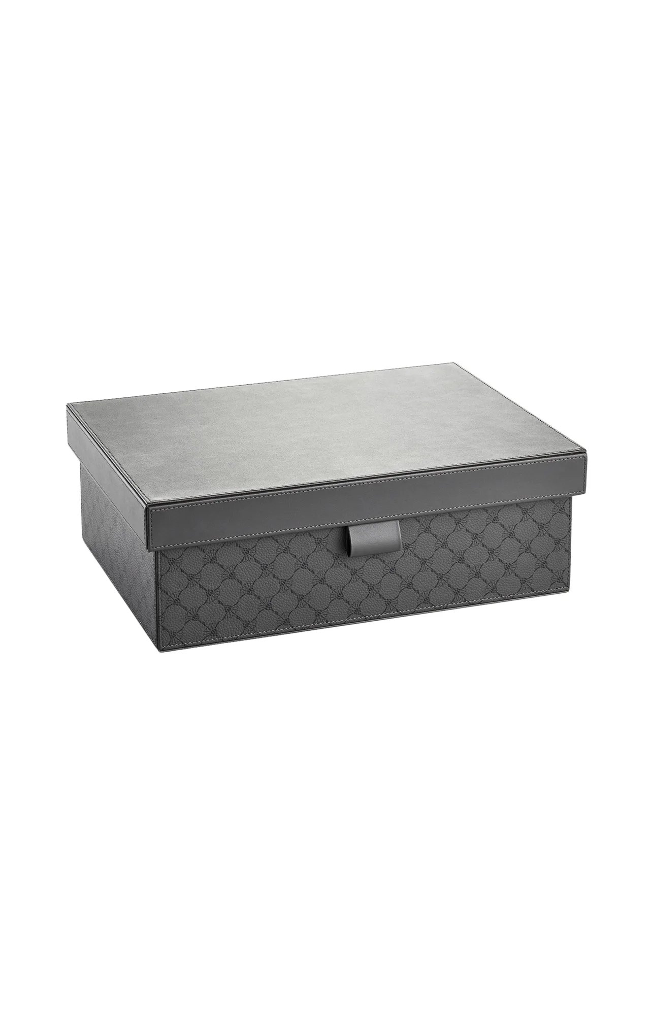 Joop Box Grösse l, Anthrazit/schwarz H: 12 cm | Schubiger Möbel
