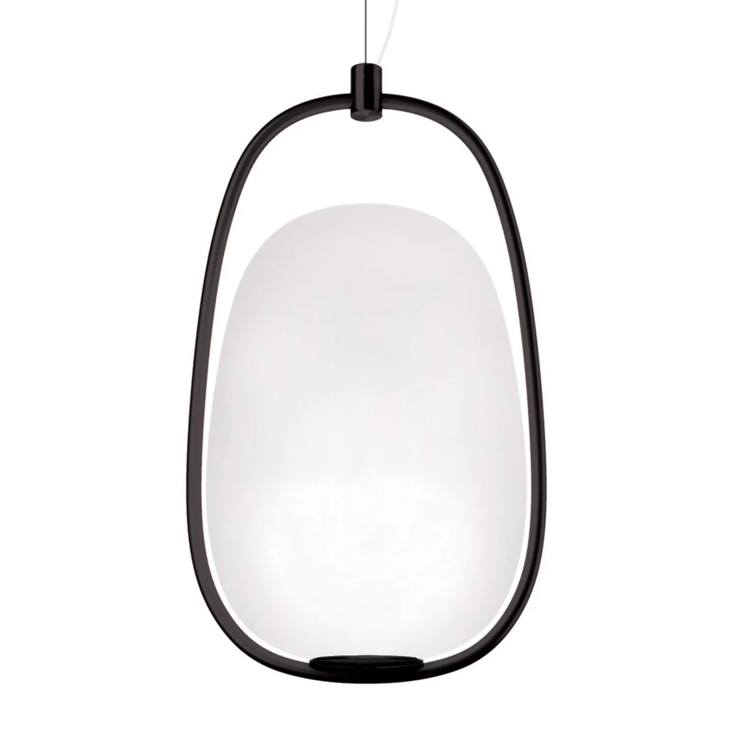 Lannà Pendel Black - KDLN - Stue - Design - Glas - Med én lyskilde