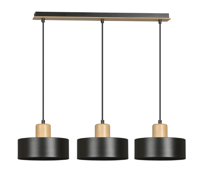 Emibig Lighting - Torin 80cm - Taklampa - Svart