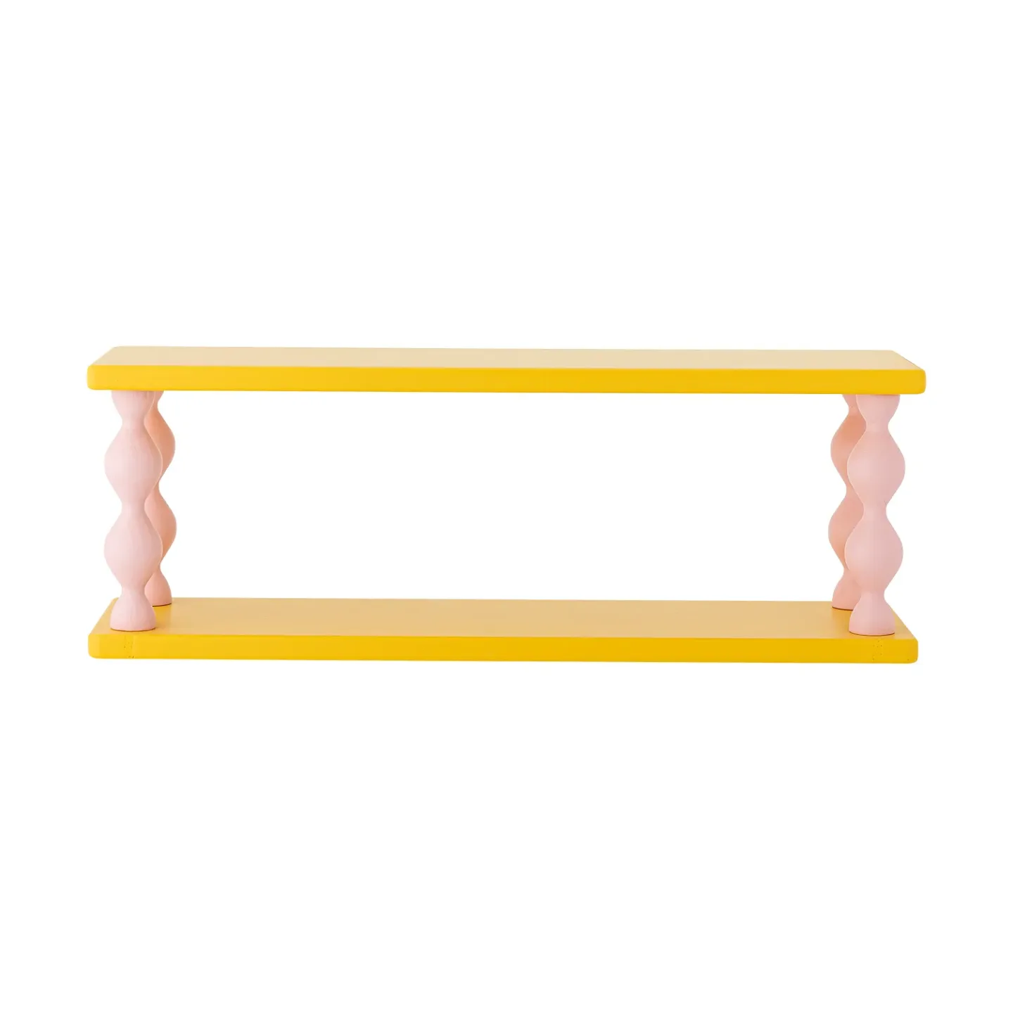 Bloomingville Bibiola hylla 60x21,5 cm Gul