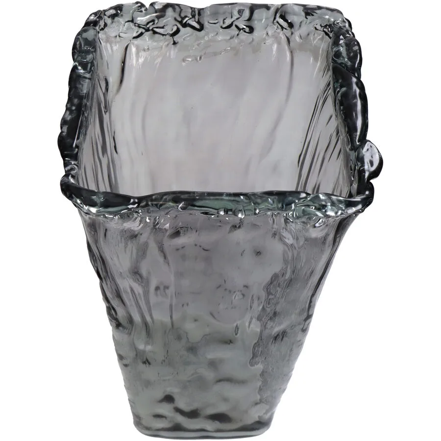 Vase Myko Grau Glas 40 cm