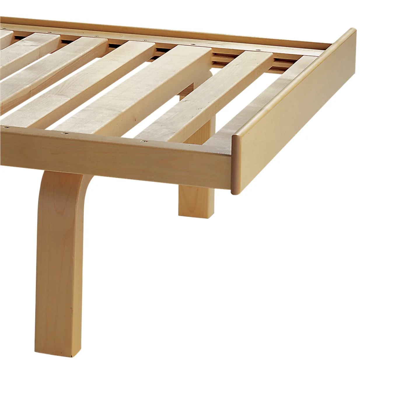 Artek - Dagbädd 710 - Without mattress - Dagbäddar - Alvar Aalto - Träfärgad