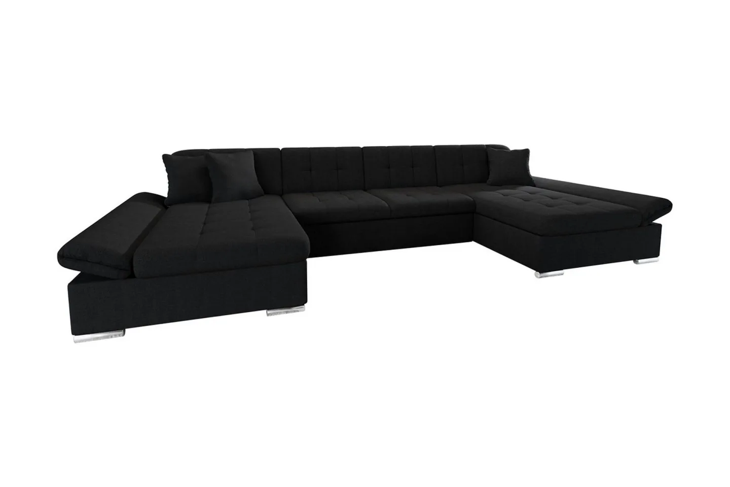 Dewitt 3-sits Bäddsoffa - Svart