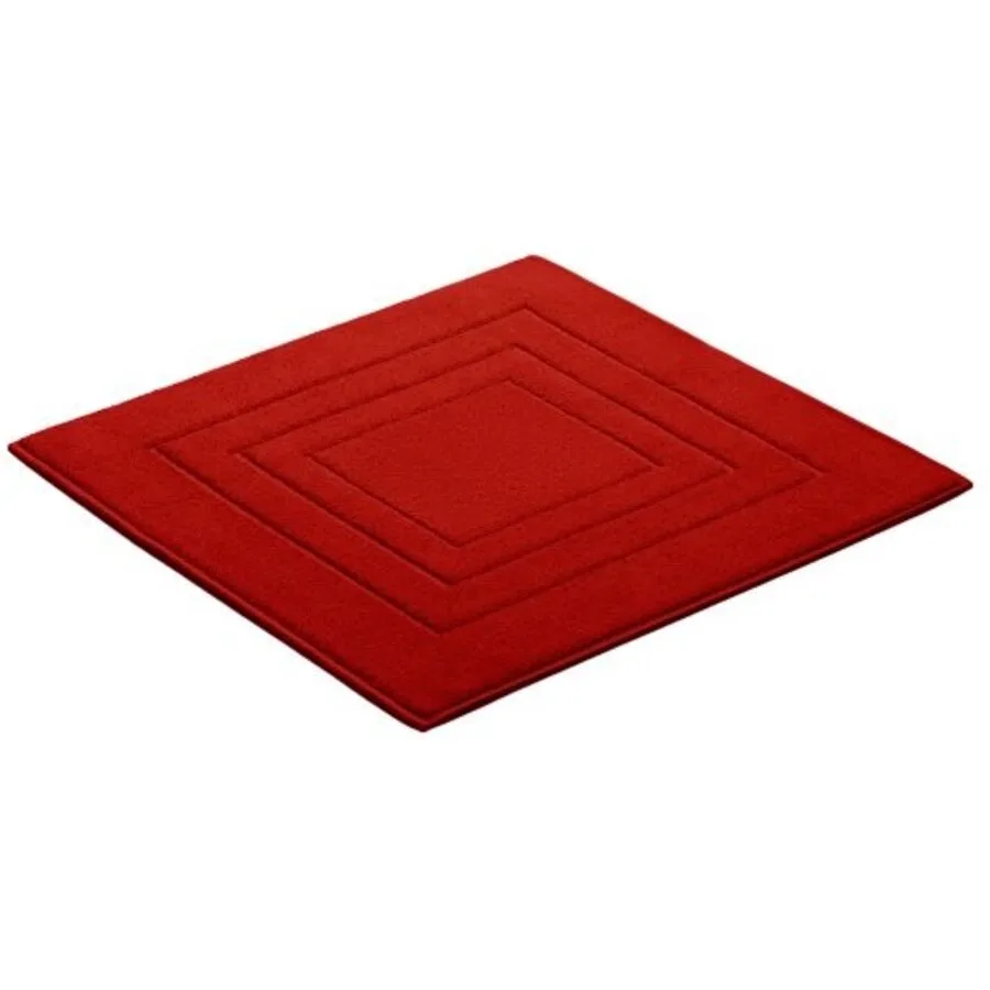 Vossen Badteppich Feeling purpur Baumwolle 60 x 60 cm Rechteckig