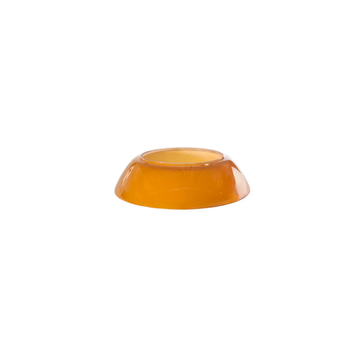PH 2/1 Bordslampa med medelstor skärm Amber/Glas - Louis Poulsen