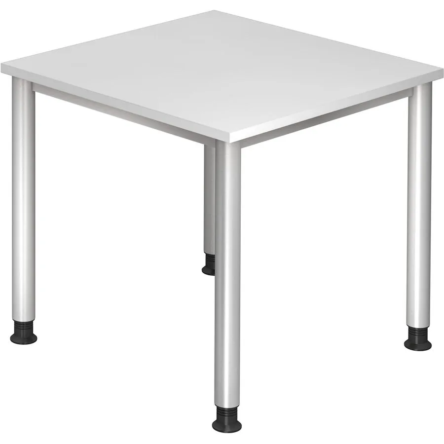 Schreibtisch Office Weiss Holz 80 cm - Material: Holzwerkstoff