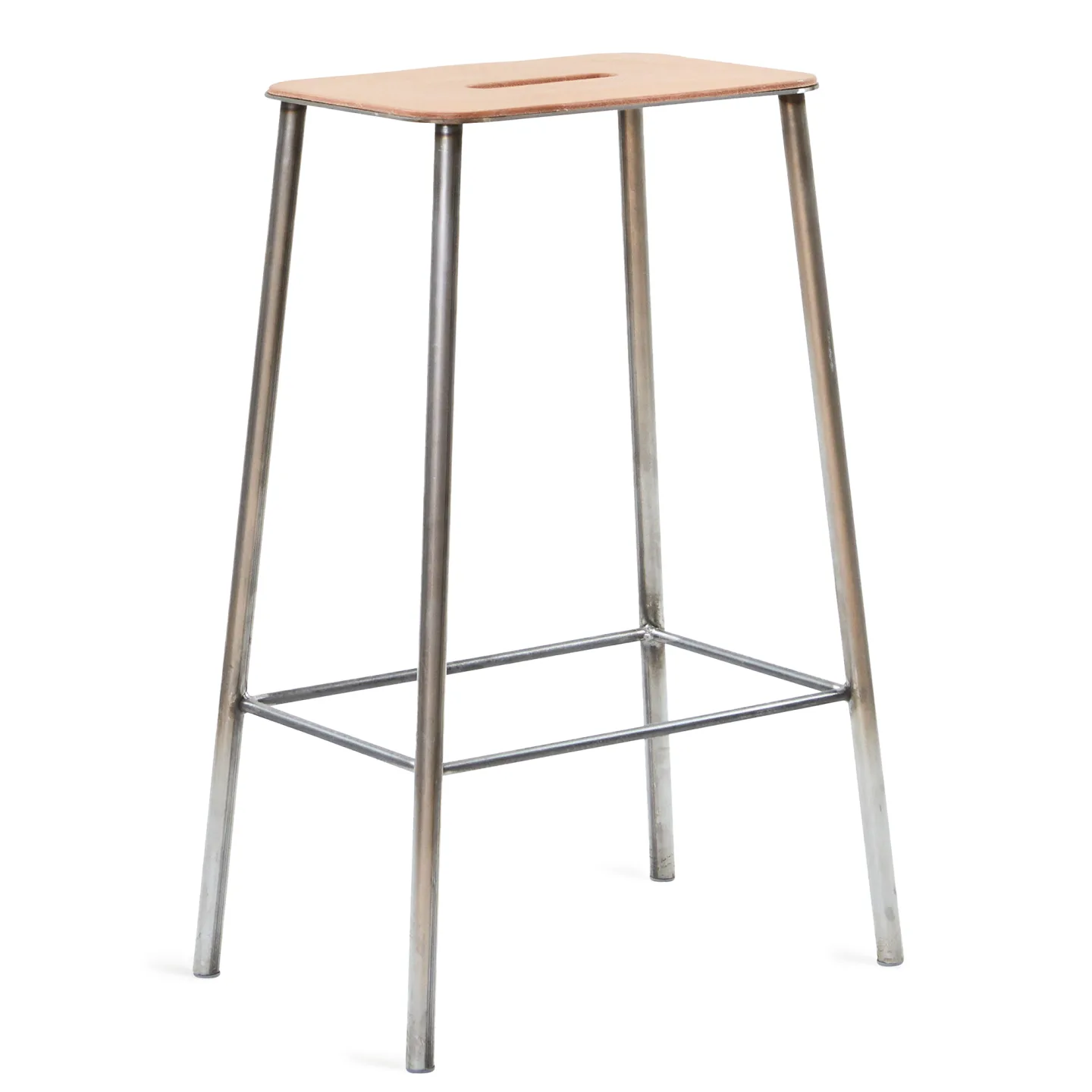 Frama - Shelf Library Triple Section H1852 Stainless Steel - Hyllor - Kim Richardt - Träfärgad - Metall