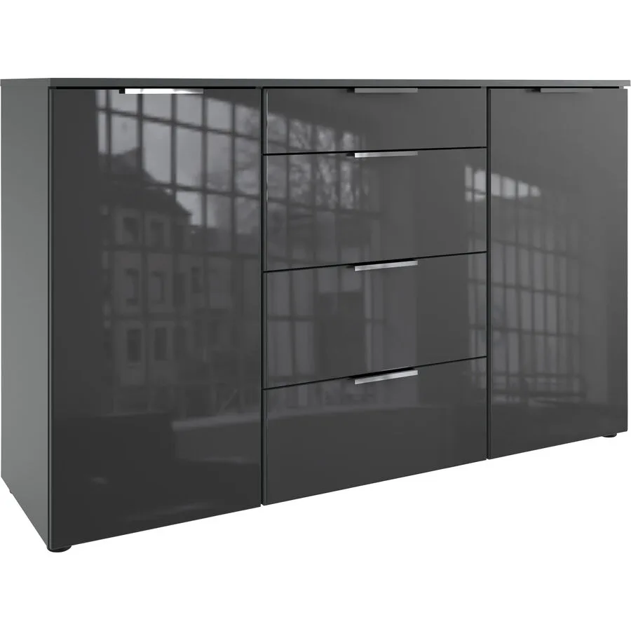 Kommode Sanko graphit Holzwerkstoff B 135 H 84 cm