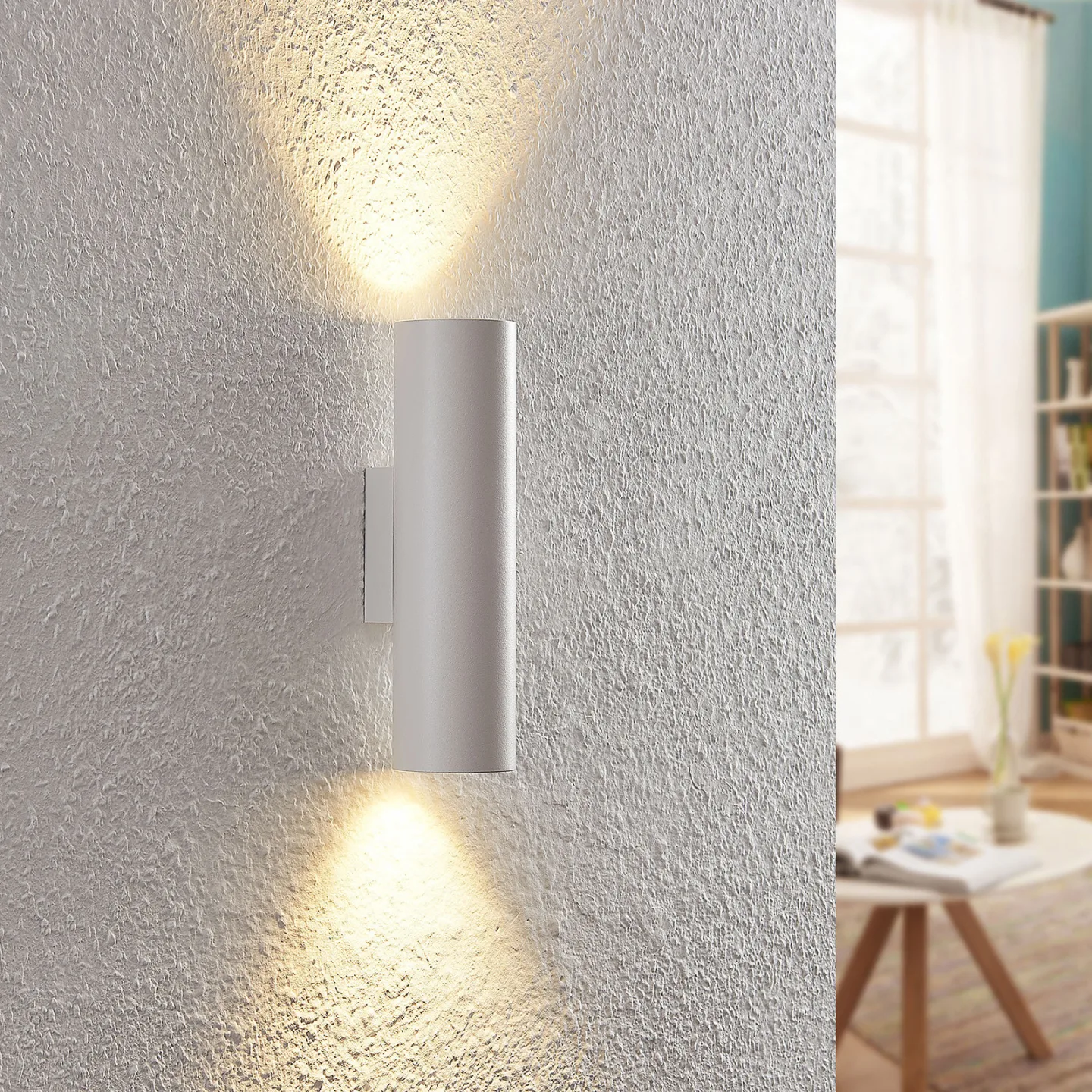 Dilana Wandleuchte Weiß - Arcchio Brinja - Flurbereich - Modern - Aluminium - Mehrflammig