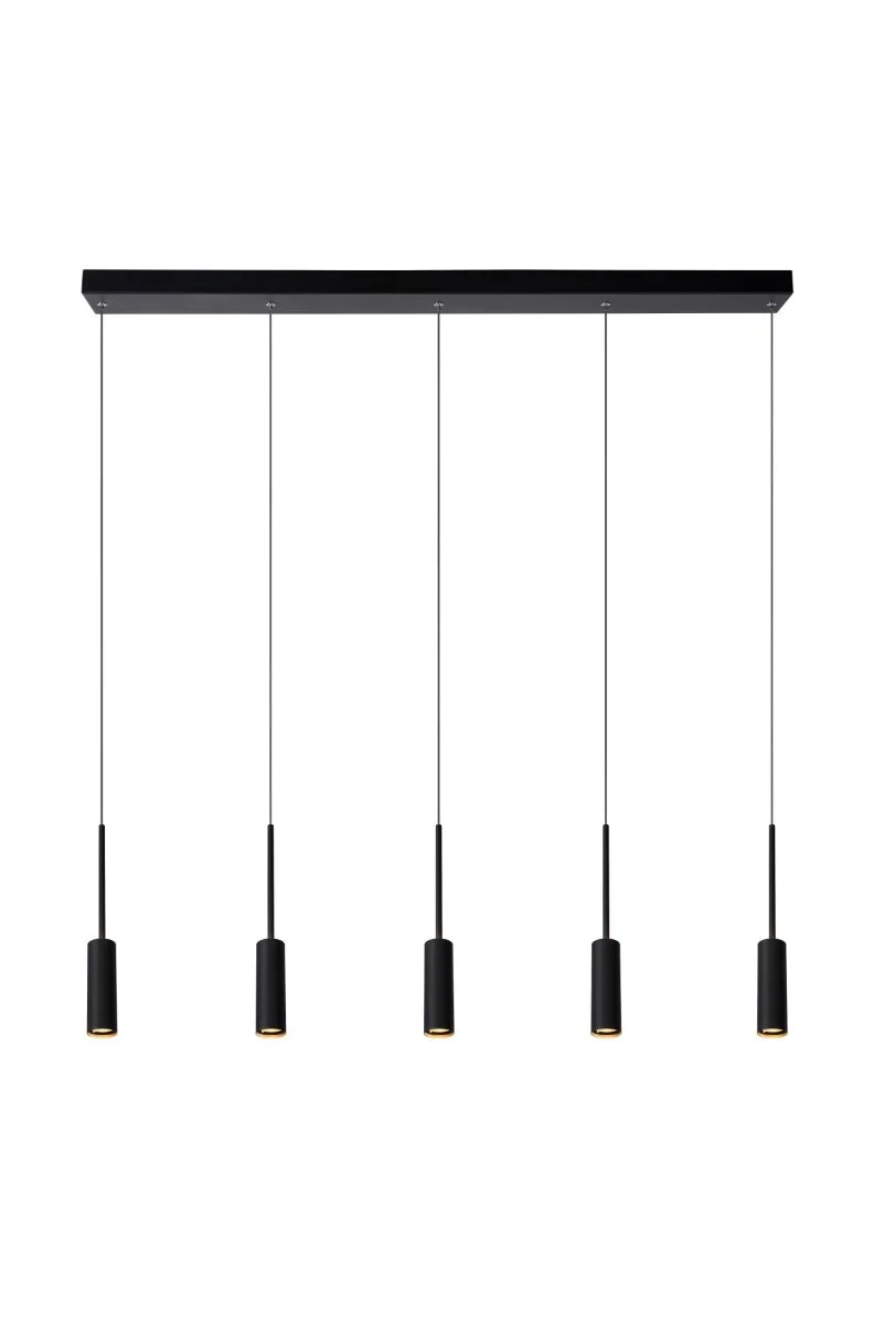 Lucide - Tubule 100cm - Taklampa - Svart