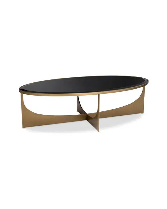 Elegance Coffee Table Brushed Brass