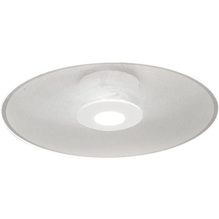 Deckenlampe Azure Weiss 45 cm 7 cm - Material: Metall/Acryl - LED - Lichtfarbe: Warmweiss - LED Energiesparlampen