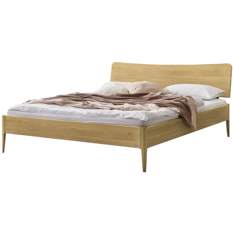 Hasena Bett Castello Natur Eiche Massivholz 180 x 210 cm