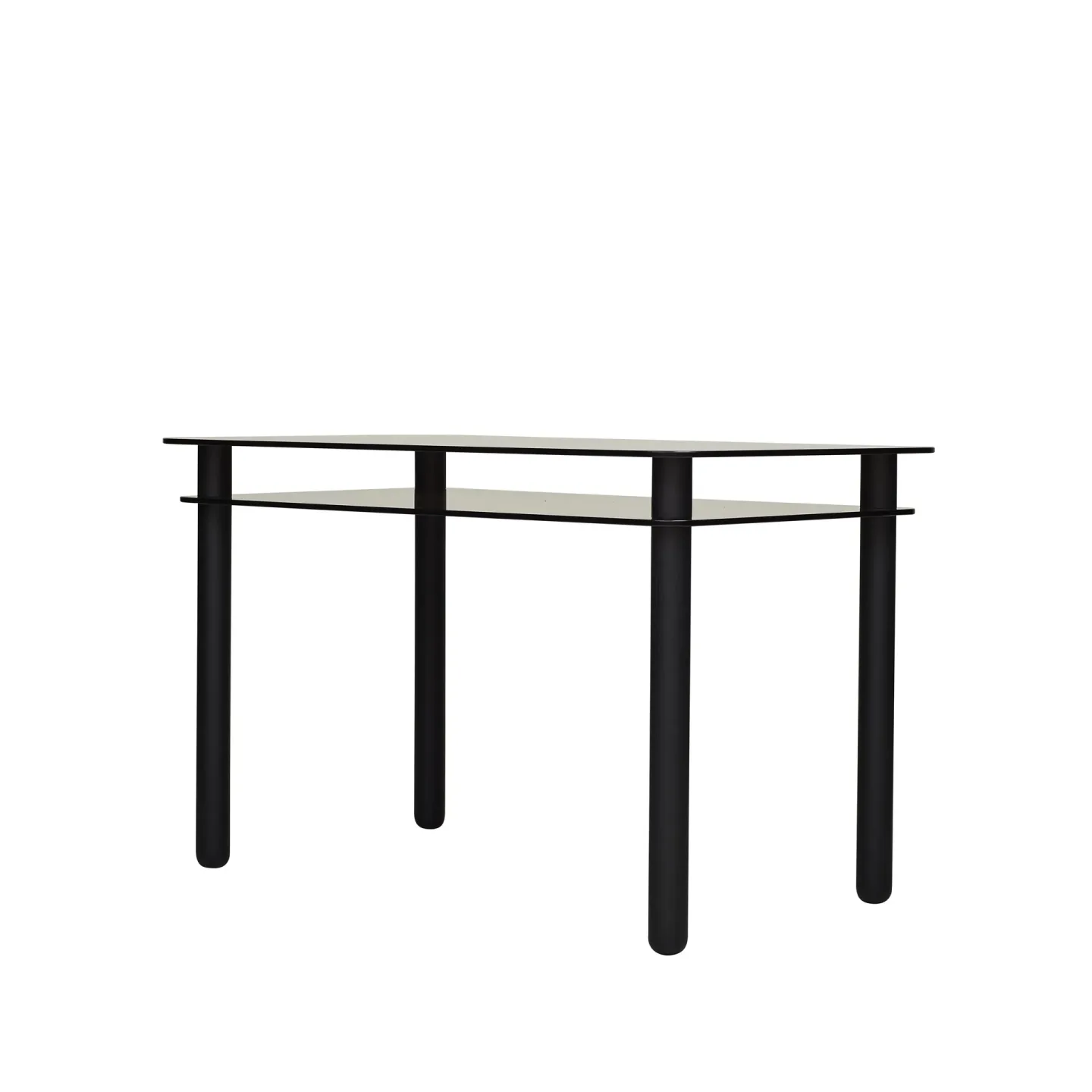 Fogia Big Sur Schreibtisch braun, schwarz gebeizte Eiche