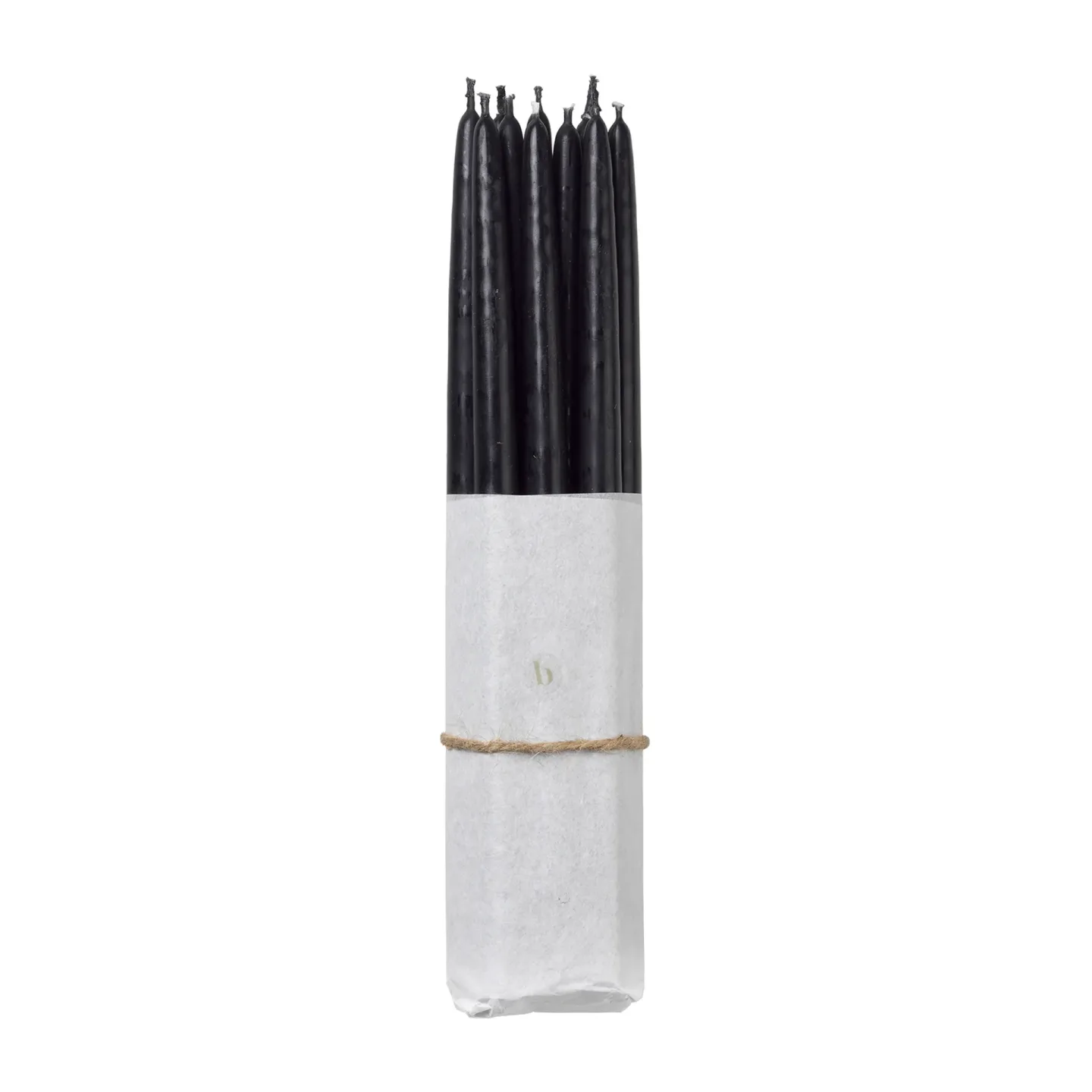 Broste Copenhagen Broste Copenhagen gegossene Kerzen 10er Pack Simply black