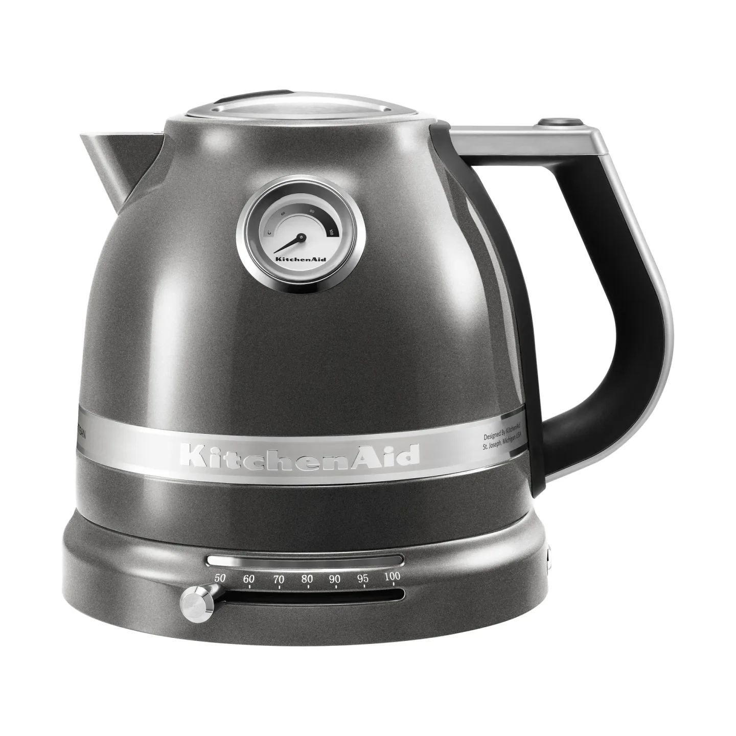KitchenAid Artisan Wasserkocher mit variabler Temperatur 1,5 l Medallion silver