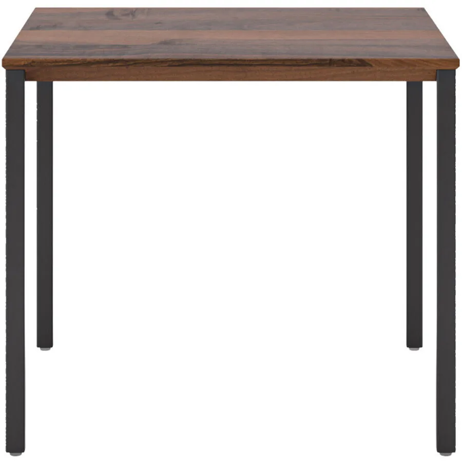 Beistelltisch Barillo Schwarz Holz 40 cm - Material: Nussbaum