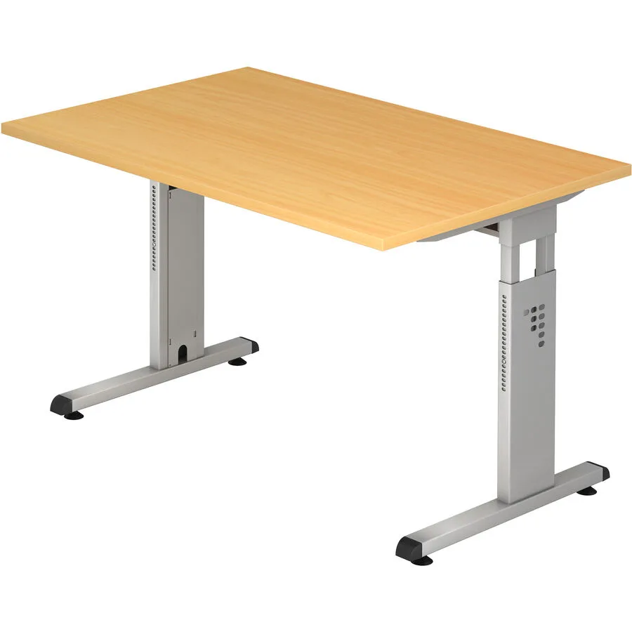 Schreibtisch Office buche Holzwerkstoff B 120 T 80 cm