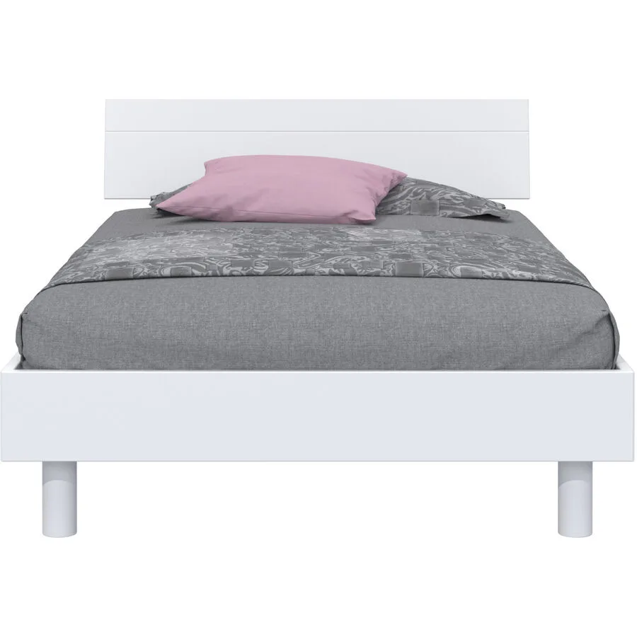 Bett Smart Weiss MDF 90 x 200 cm
