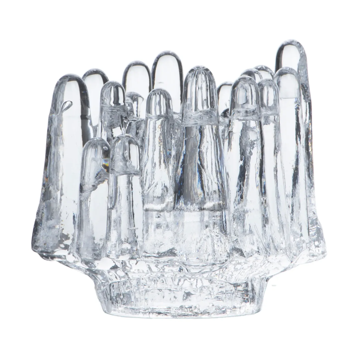 Kosta Boda Polar Kerzenhalter 112mm Klar