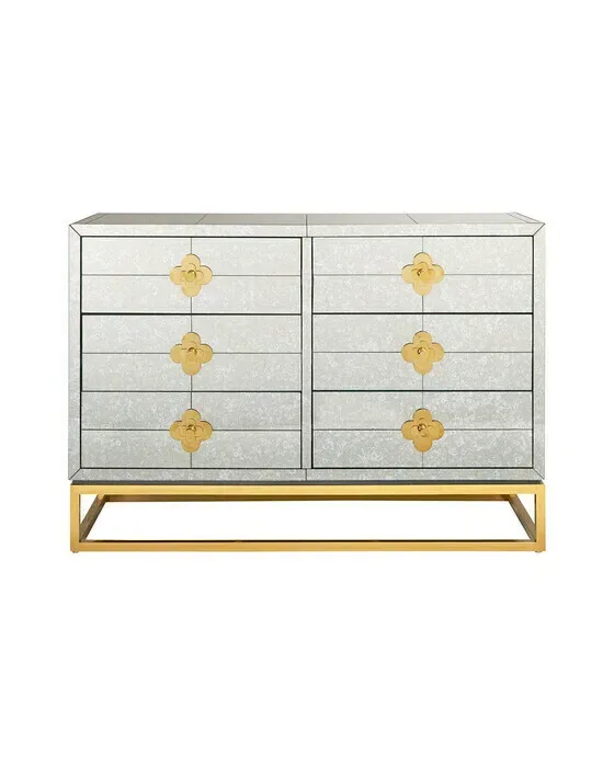 Delphine Dresser Brass