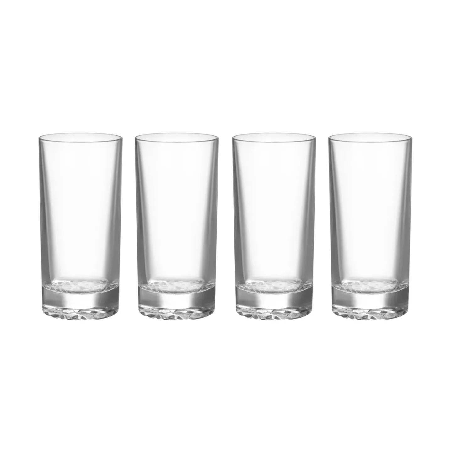 Orrefors Carat Highball Glas 35 cl 4er-Pack Klar