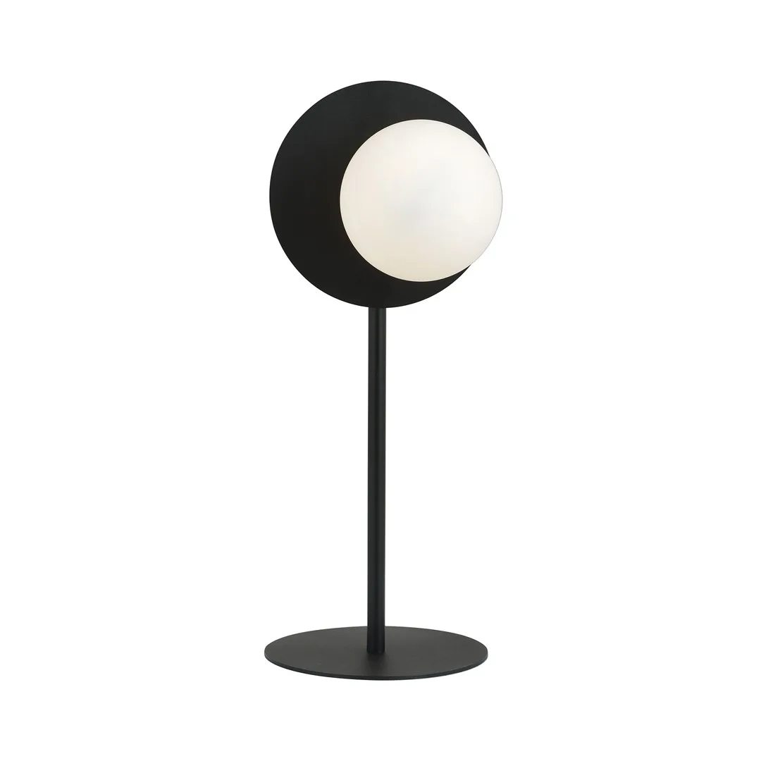 Emibig Lighting - Oslo 50cm - Bordslampa - Svart/Vit