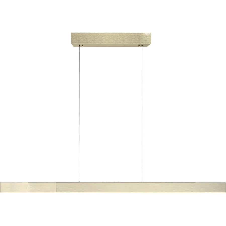 Moto-Rise LED-Hängelampe, imperial gold, Alu, CCT - PURE PURE Moto-Rise - Wohnzimmer - Modern - Metall - Mehrflammig