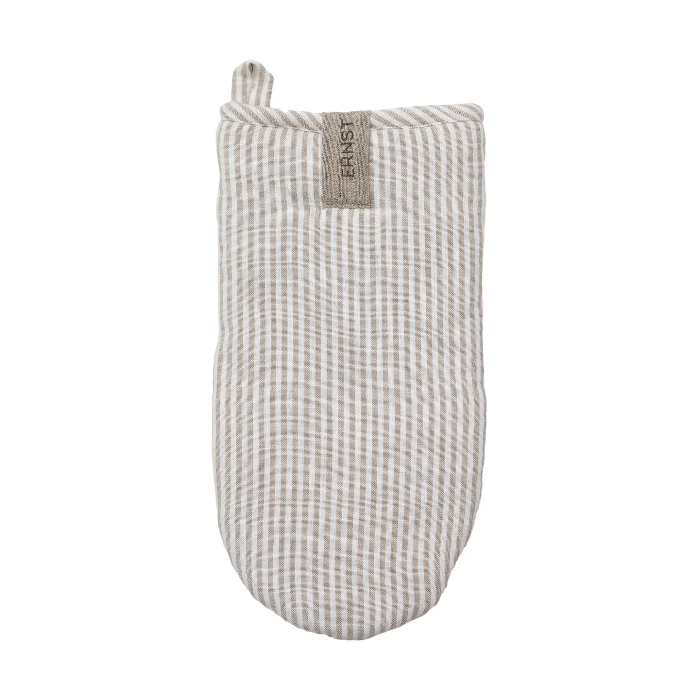 ERNST Ernst Topflappen gestreift Beige-weiß gestreift